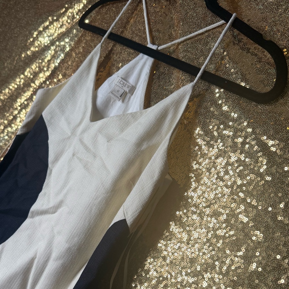 J. Crew White Top with black circles - Picture 6 of 6